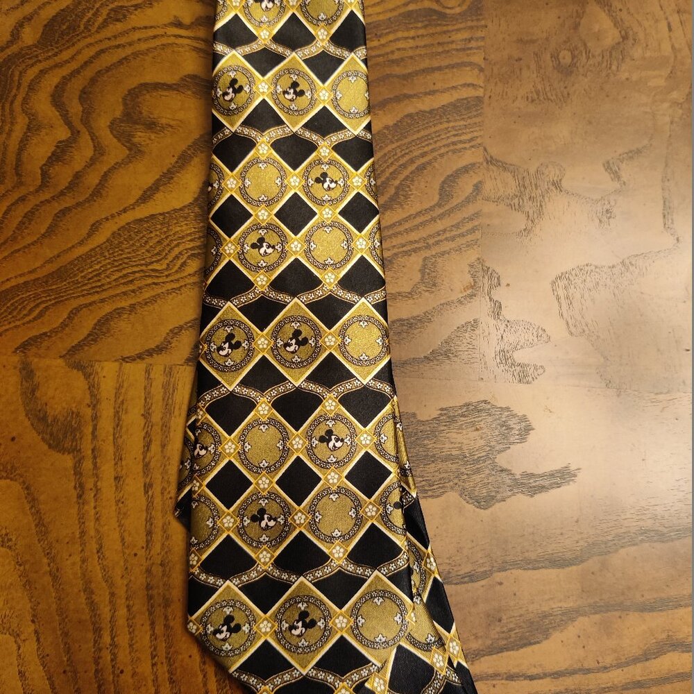 Silky Disney Mickey Mouse Tie